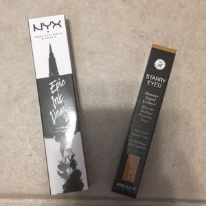 NYX and Absolute Liquid Eyeliner Bundle